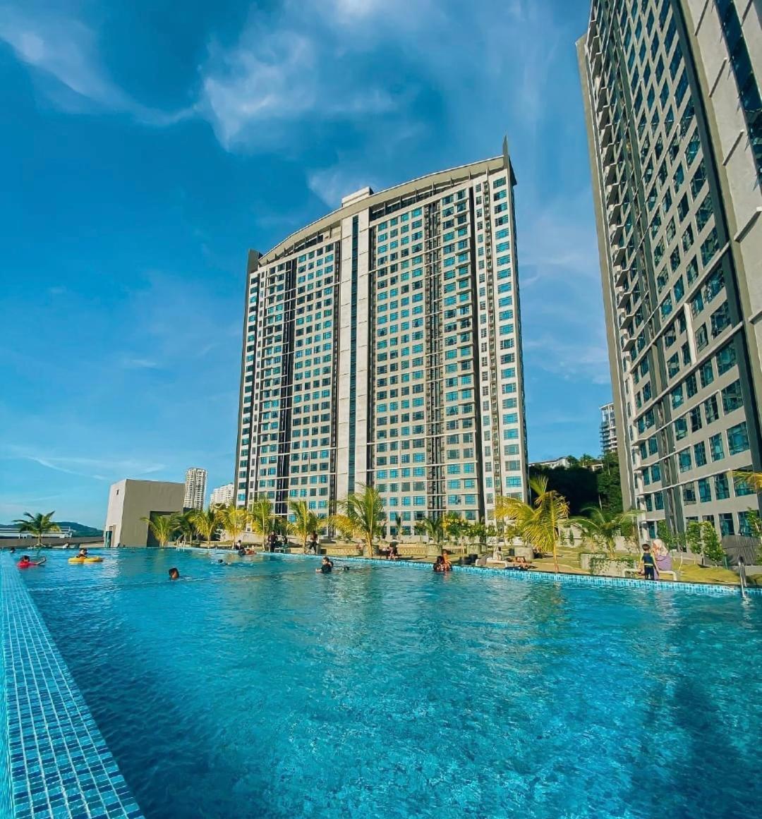 Seaview Luxury Condo Homestay 2Bed 2Bath Jesselton Quay By R2 Residence Kota Kinabalu Ngoại thất bức ảnh