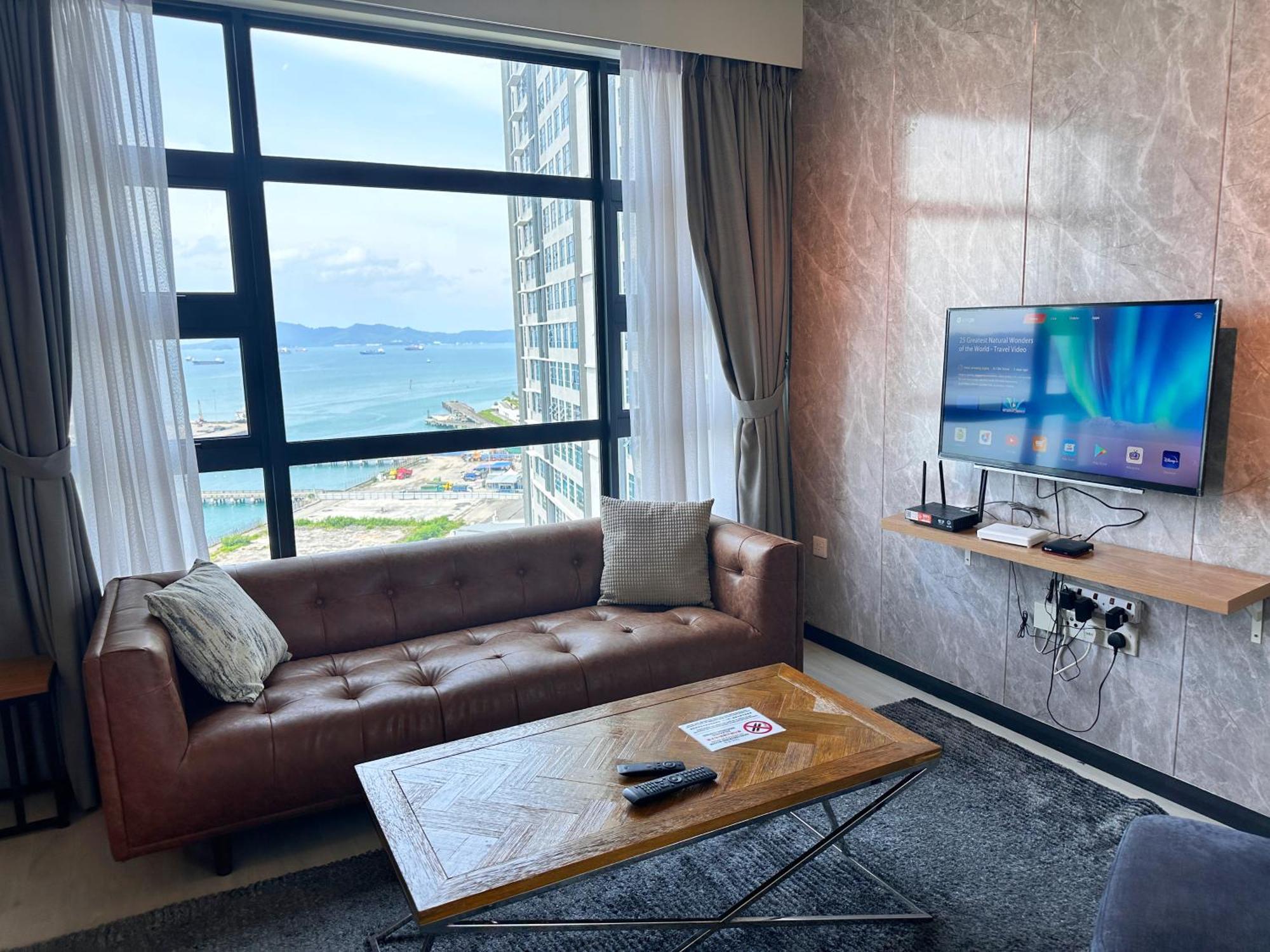 Seaview Luxury Condo Homestay 2Bed 2Bath Jesselton Quay By R2 Residence Kota Kinabalu Ngoại thất bức ảnh